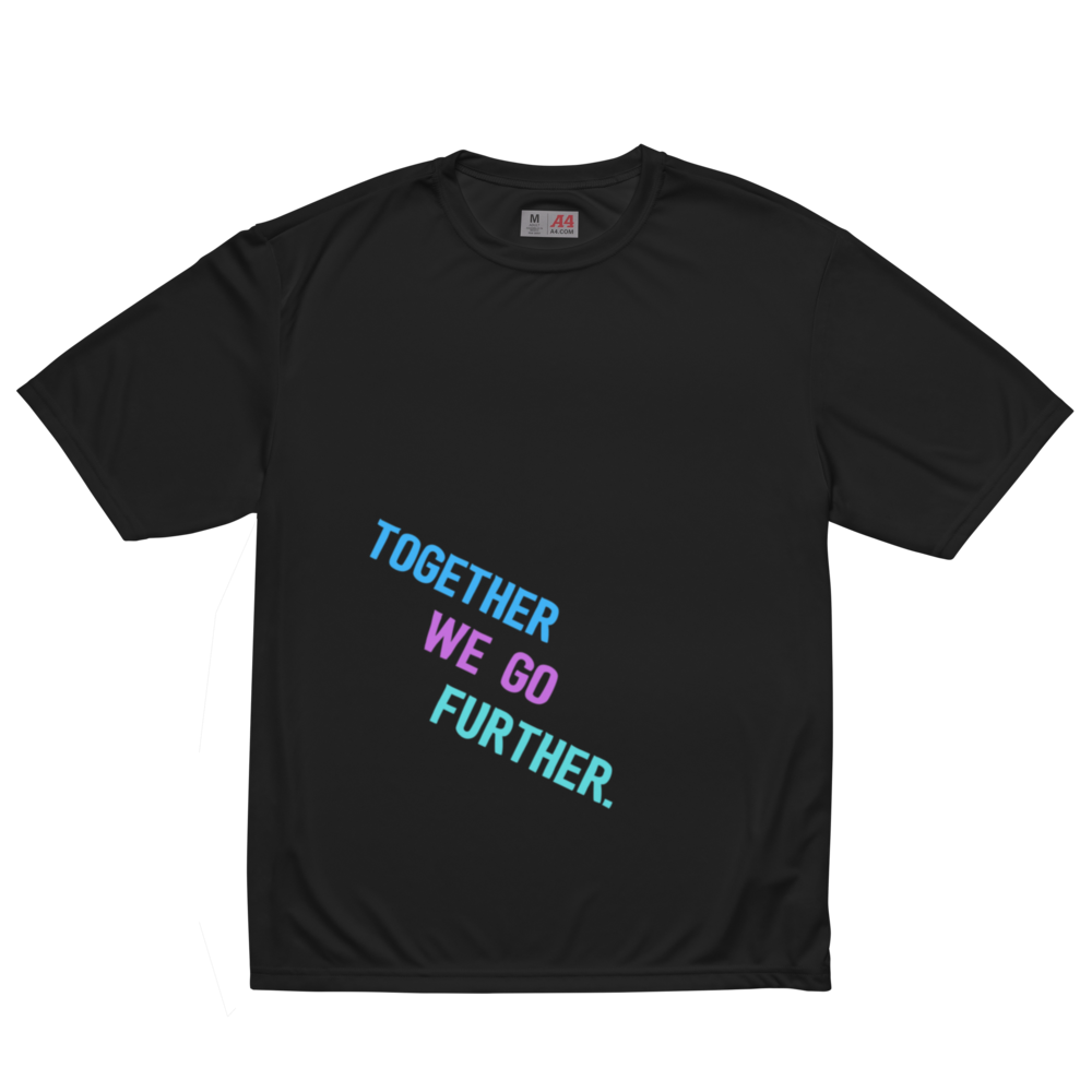 Together unisex performance crew neck t-shirt